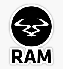 RAM Records Sticker