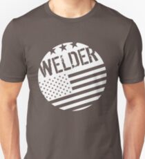 Welder: Flag (Circle) Unisex T-Shirt