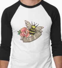 RETTE die Bienen! Baseballshirt mit 3/4-Arm
