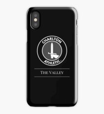 Black & White Football - Charlton Athletic iPhone Case