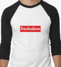 Trenbolone tren supreme parody Men's Baseball ¾ T-Shirt