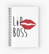 Lip Boss Spiral Notebook