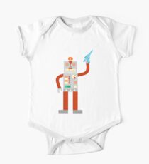 Raygun Robot Invasion One Piece - Short Sleeve