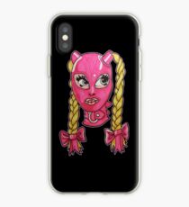 Pink Hood, Blonde Pigtails iPhone Case
