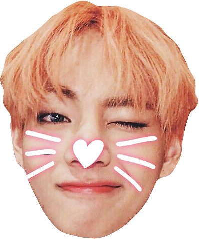 "BTS V Sticker" Stickers by jellycactus | Redbubble