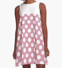 Cute Polka Dots A-Line Dress
