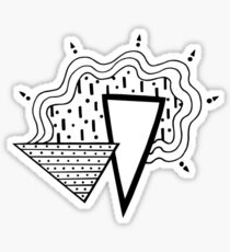 Whimsical Modernism Sticker
