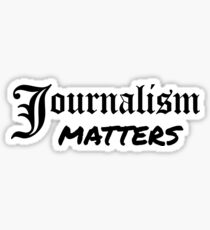 Journalism Matters Sticker