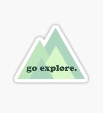 Go Explore Sticker