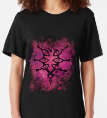 Grimleal Splatter Slim Fit T-Shirt