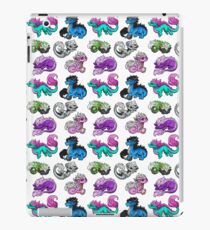 Cute Oriental Dragon Pattern iPad Case/Skin