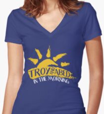 In the Morning Women's Fitted V-Neck T-Shirt