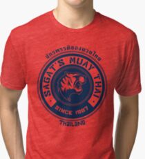 Sagat's Muay Thai Tri-blend T-Shirt