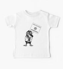 March for Science Launceston – Platypus, black Baby Tee