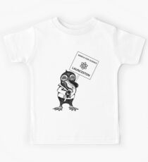 March for Science Launceston – Platypus, black Kids Tee