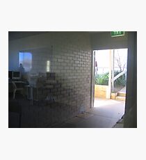 looking through Photographic Print