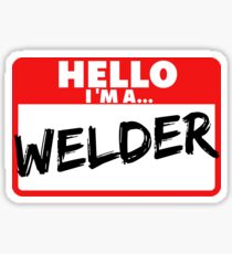 Welder Sticker
