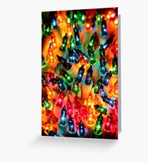 Christmas Colors Greeting Card