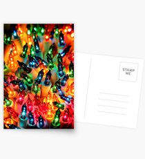 Christmas Colors Postcards