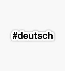 GERMAN Sticker