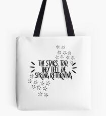 spring awakening Tote Bag