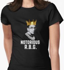 Berüchtigte RBG Tailliertes T-Shirt