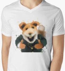Basil Brush Men's V-Neck T-Shirt