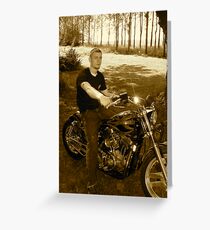 proud owner Greeting Card