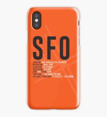 San Francisco Airport SFO iPhone Case/Skin