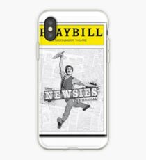 Newsies Playbill iPhone Case