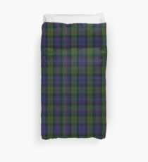 New South Wales Scottish Rifles Military Tartan Duvet Cover