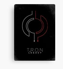 Minimalist Poster : Tron : Legacy Leinwanddruck