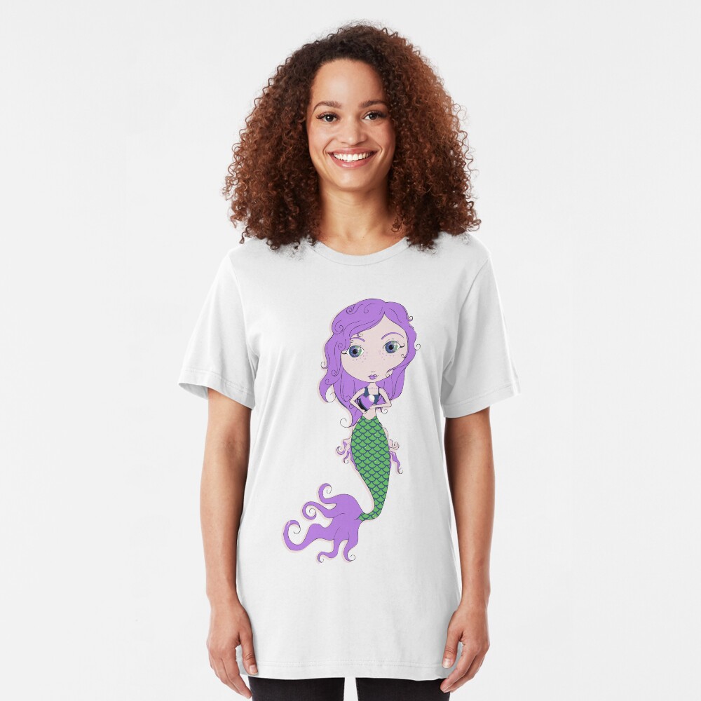 I Heart Mermaids - 2nd of 4 Slim Fit T-Shirt
