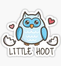 Kleiner Schrei - Blau Sticker