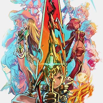 Eunie Xenoblade Chronicles 3, 6 Gloss-Finish Decal Sticker