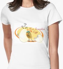 Egg love Women's Fitted T-Shirt