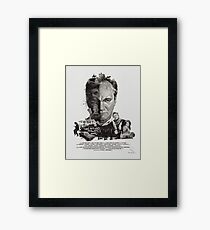 Quentin Tarantino Framed Print