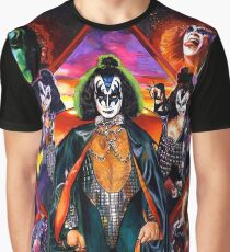 Gene Simmons collage Graphic T-Shirt
