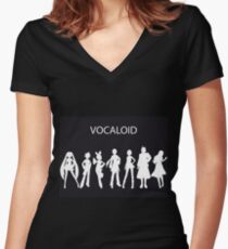 Vocaloid Women's Fitted V-Neck T-Shirt