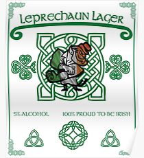 Leprechaun Lager Poster