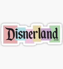 DISNERLAND! --- Disneyland parody Sticker