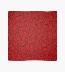 Red roses pattern Scarf