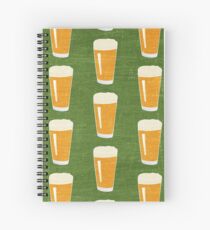 The Pint Glass Spiral Notebook