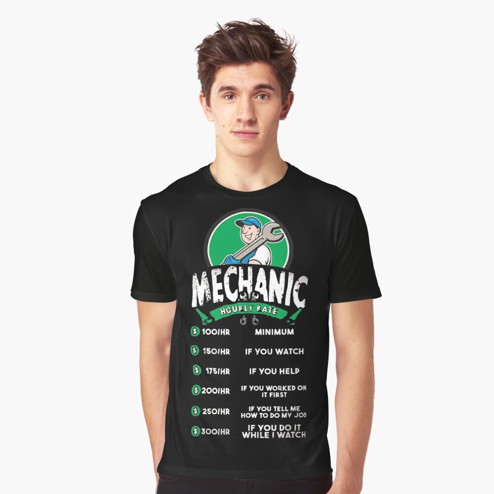 t shirt mechanic