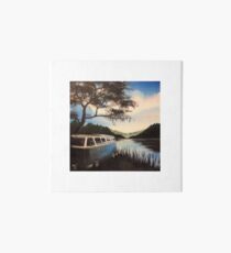 Escape Campervan Painting Art Board