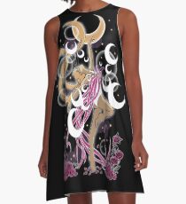Moon Make Up A-Line Dress