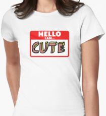 Cute Women's Fitted T-Shirt
