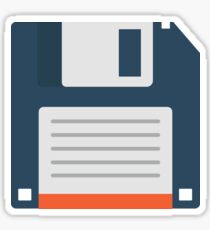 Floppy Disk Sticker