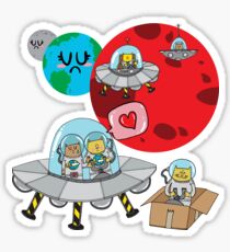 Space Cats Sticker