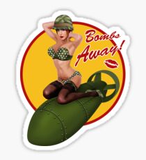 Bombs Away Sticker
